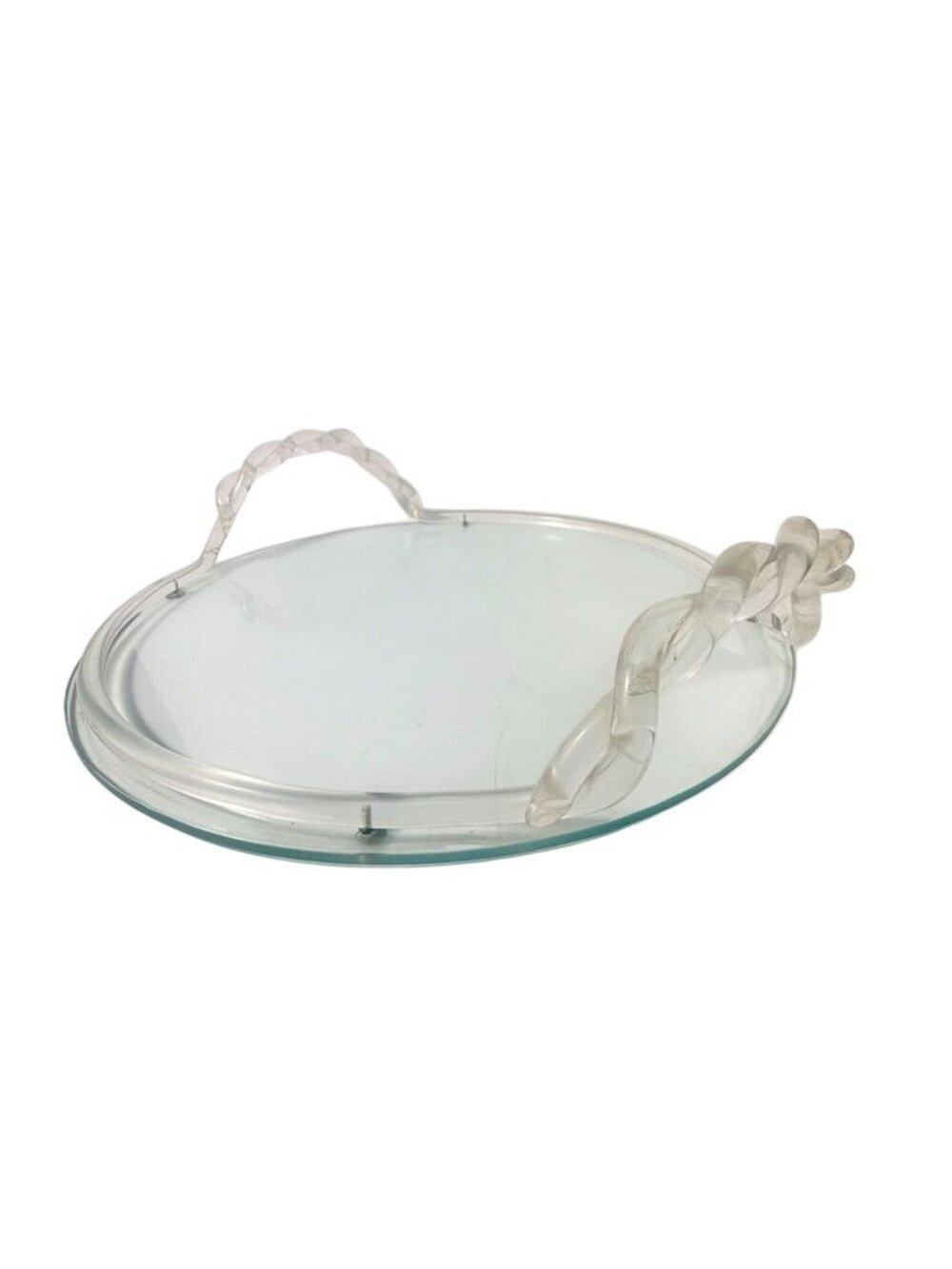 Vanity Boudoir Bar Serving Tray Vintage 1960s Dorothy Thorpe Style MCM Lucite Ac - Picture 14 of 16